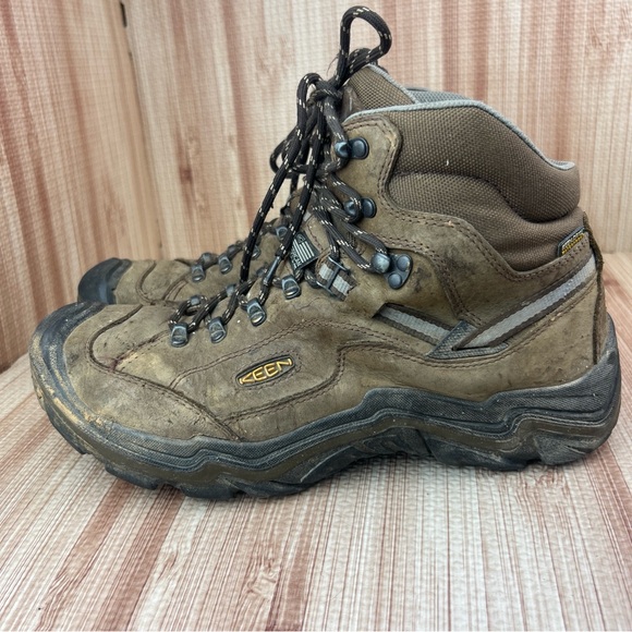 Keen Durand II Mid Mens Size 12 Brown Outdoor Walking Waterproof Hiking Boots main image 5